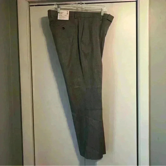 Goodfellow & CO Lightweight Jet Gray Standard Fit Wool Rich Suit Pants NWT - Picture 3 of 13